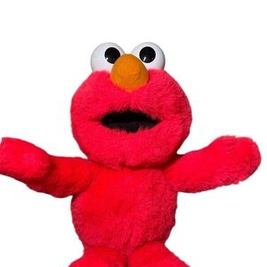Vintage Tyco Alphabet Elmo Sesame‎ Street TYCO Plush Stuffed Animal Soft